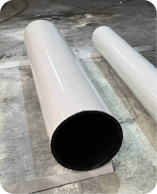 Habillage en caoutchouc industriel